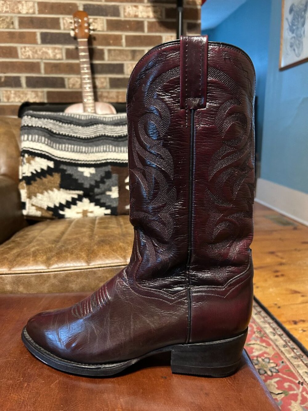 Dan Post Black Cherry 'The Milwaukee' 8.5 D - Picture 4 of 10